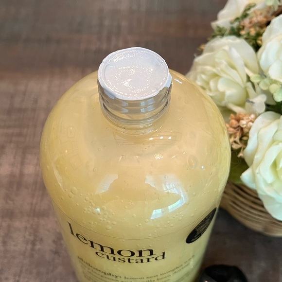 NEW Philosophy LEMON 🍋 CUSTARD Hydrating SHOWER GEL **New Improved Formula** - Picture 5 of 8